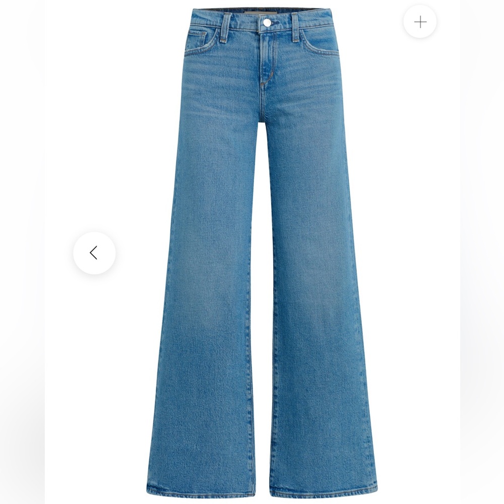 Joe’s The Lou Lou Low Rise Wide Leg in Stand By